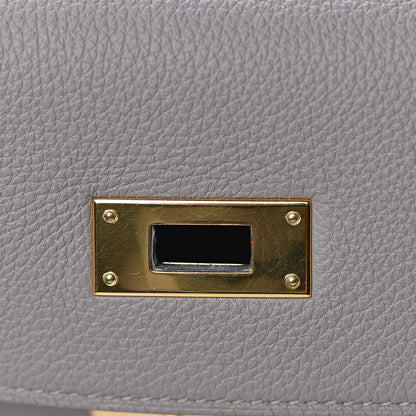 Hermes Togo Kelly Retourne 32 Gris Asphalte 24 of 48
