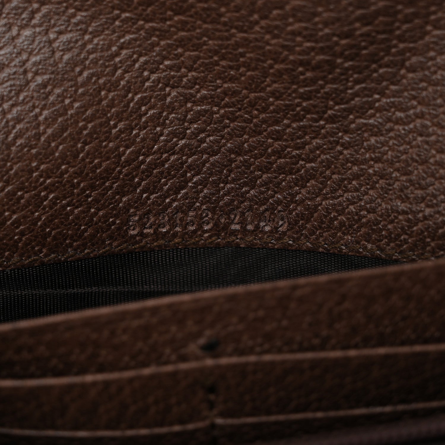 Gucci GG Supreme Monogram Web Ophidia Continental Wallet Brown 7 of 7