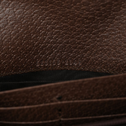 Gucci GG Supreme Monogram Web Ophidia Continental Wallet Brown 7 of 7