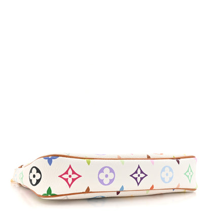 Louis Vuitton Monogram Multicolor Pochette Accessories White 4 of 13
