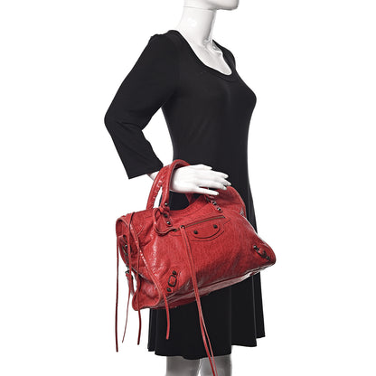 Balenciaga Agneau Classic Hardware City Rouge Cardinal 3 of 20