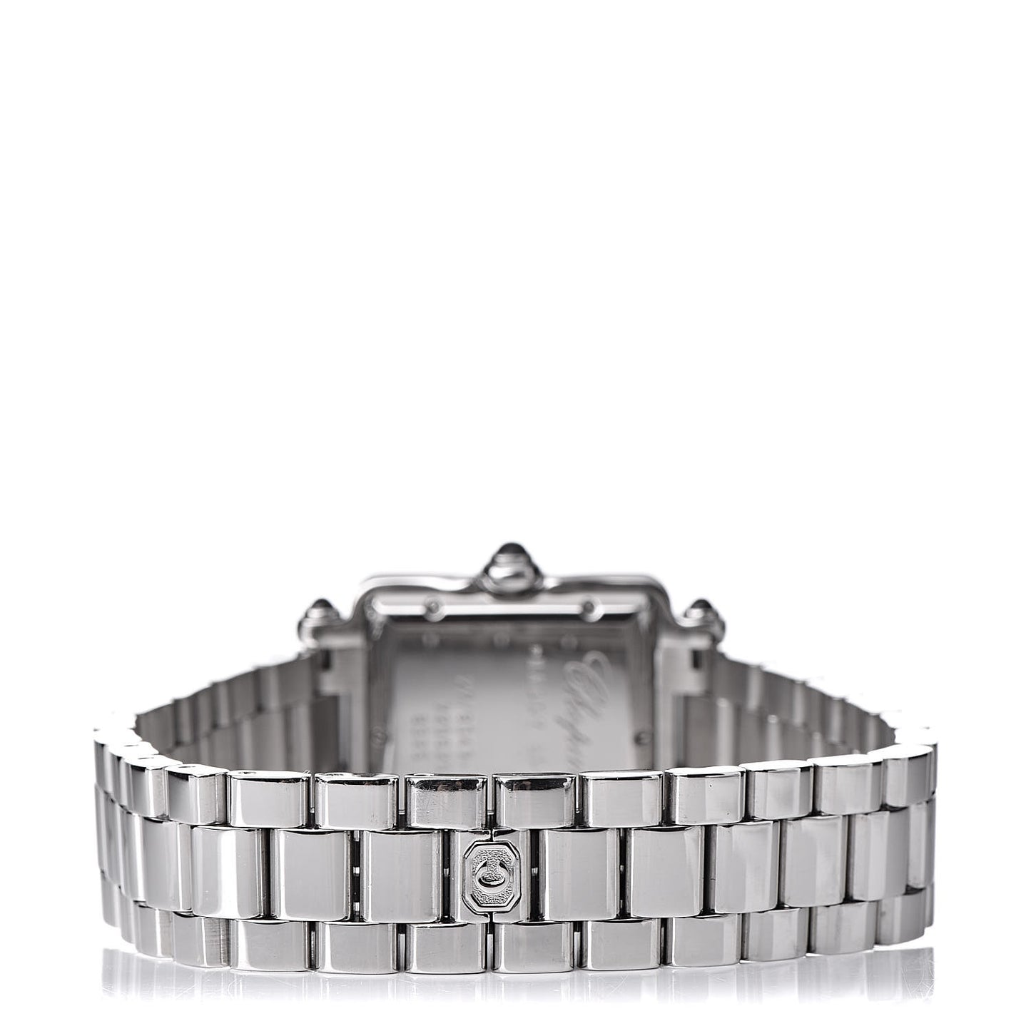 Stainless Steel 7 Diamond 27mm Happy Sport Quartz Watch