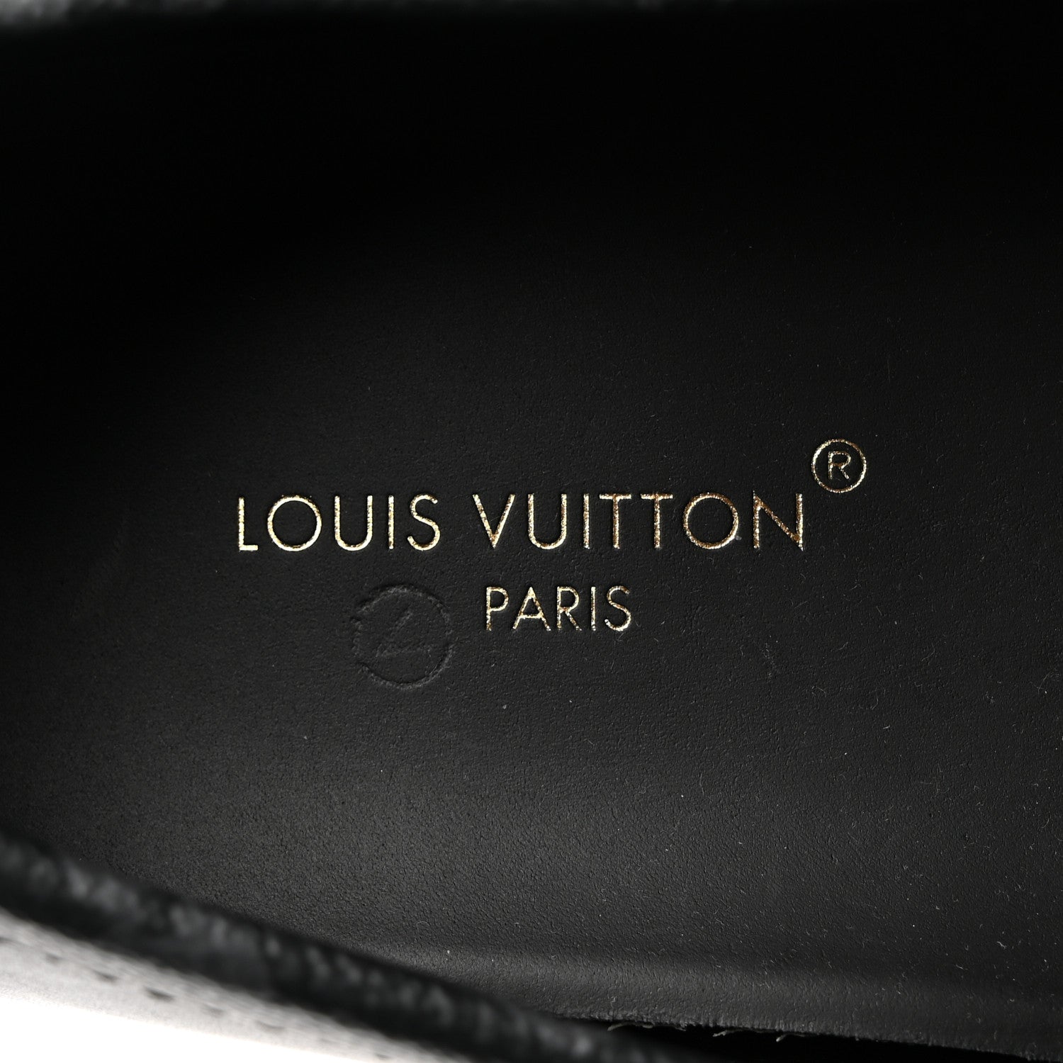 Louis Vuitton Calfskin Monogram Mens Monte Carlo Mocassin Loafers 8.5 Black 6 of 8