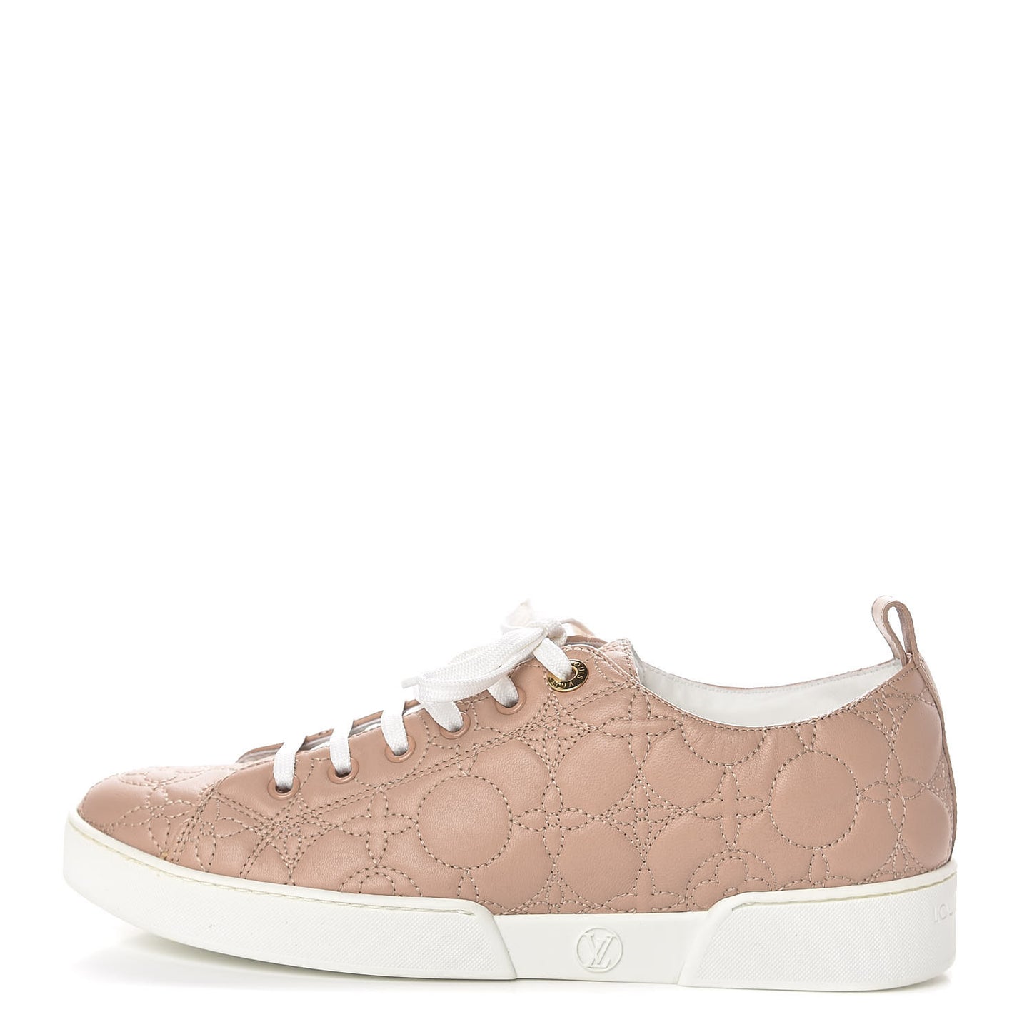 Calfskin Monogram Stellar Sneakers 38 Blush