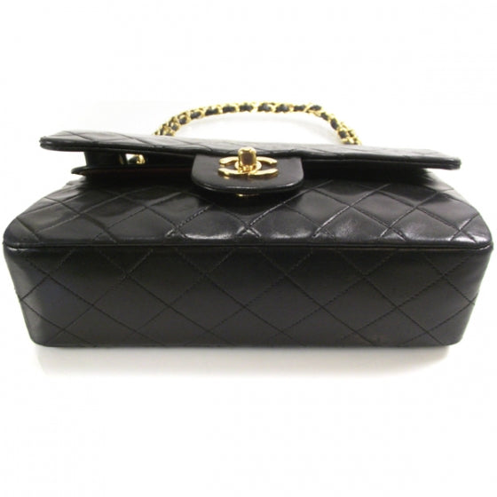 Lambskin Quilted Small Double Flap