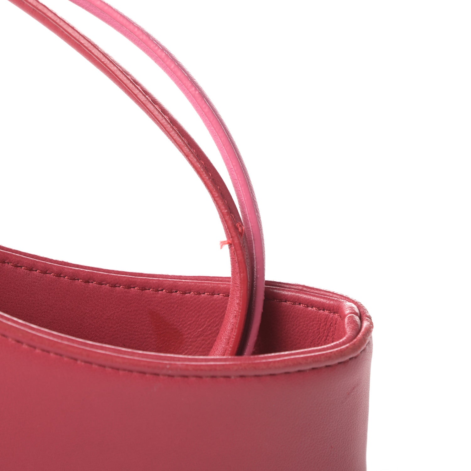 Chanel Aged Calfskin Quilted Large 31 Shopping Bag Pink Light Red 14 of 16