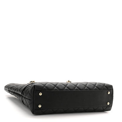Chanel Caviar Quilted Rolled Up Tote Black 4 of 12