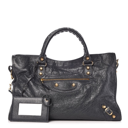 Balenciaga Agneau Giant 12 Gold Hardware City Anthracite 1 of 8