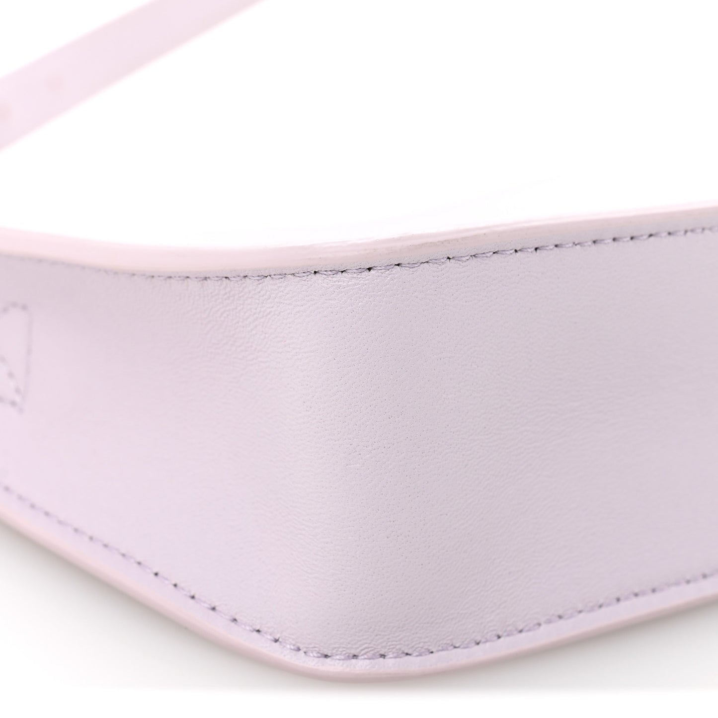 Calfskin Mini Shield Sling Bag Pale Lavender