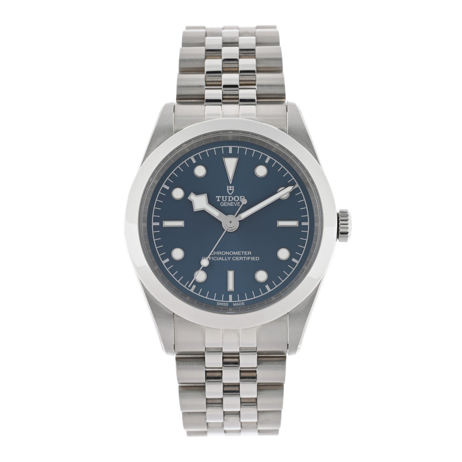 TUDOR Stainless Steel 41mm Black Bay Automatic Watch Blue 79680 1 of 5