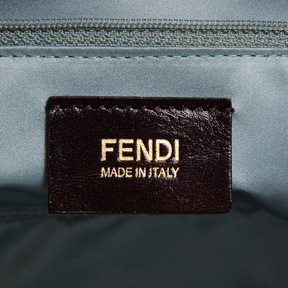 Fendi Crystal Zucchino Roll Tote Gold 6 of 9