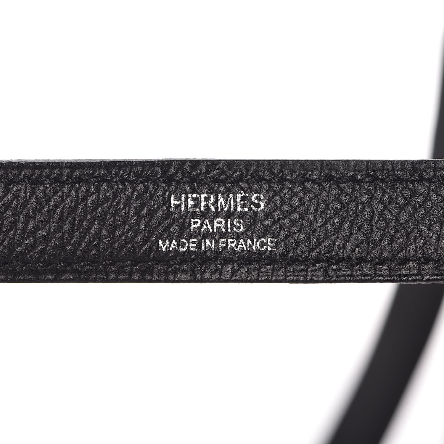 Hermes Epsom Bi Color Horseshoe Kelly Sellier 25 Etain Black 25 of 40