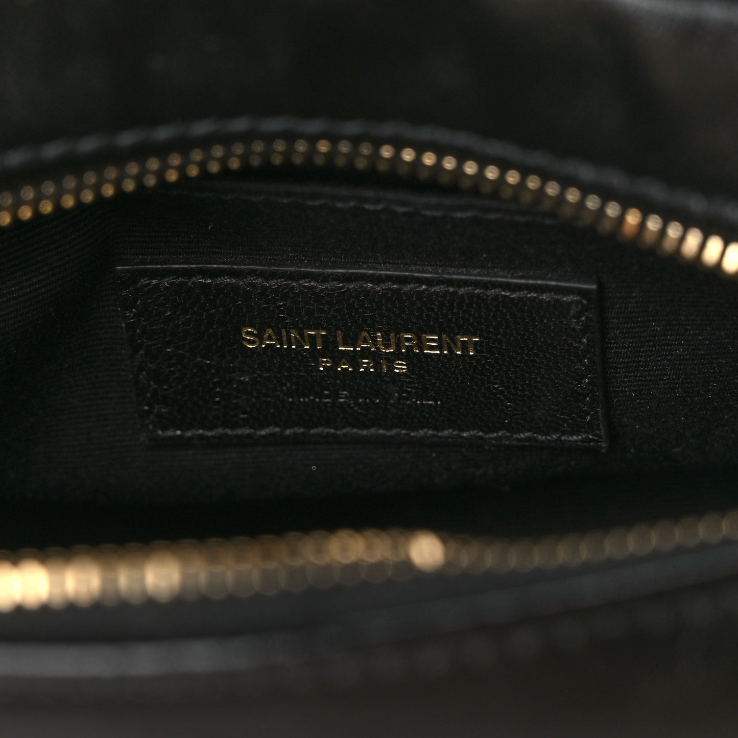 Calfskin Matelasse Monogram Lou Belt Bag Black