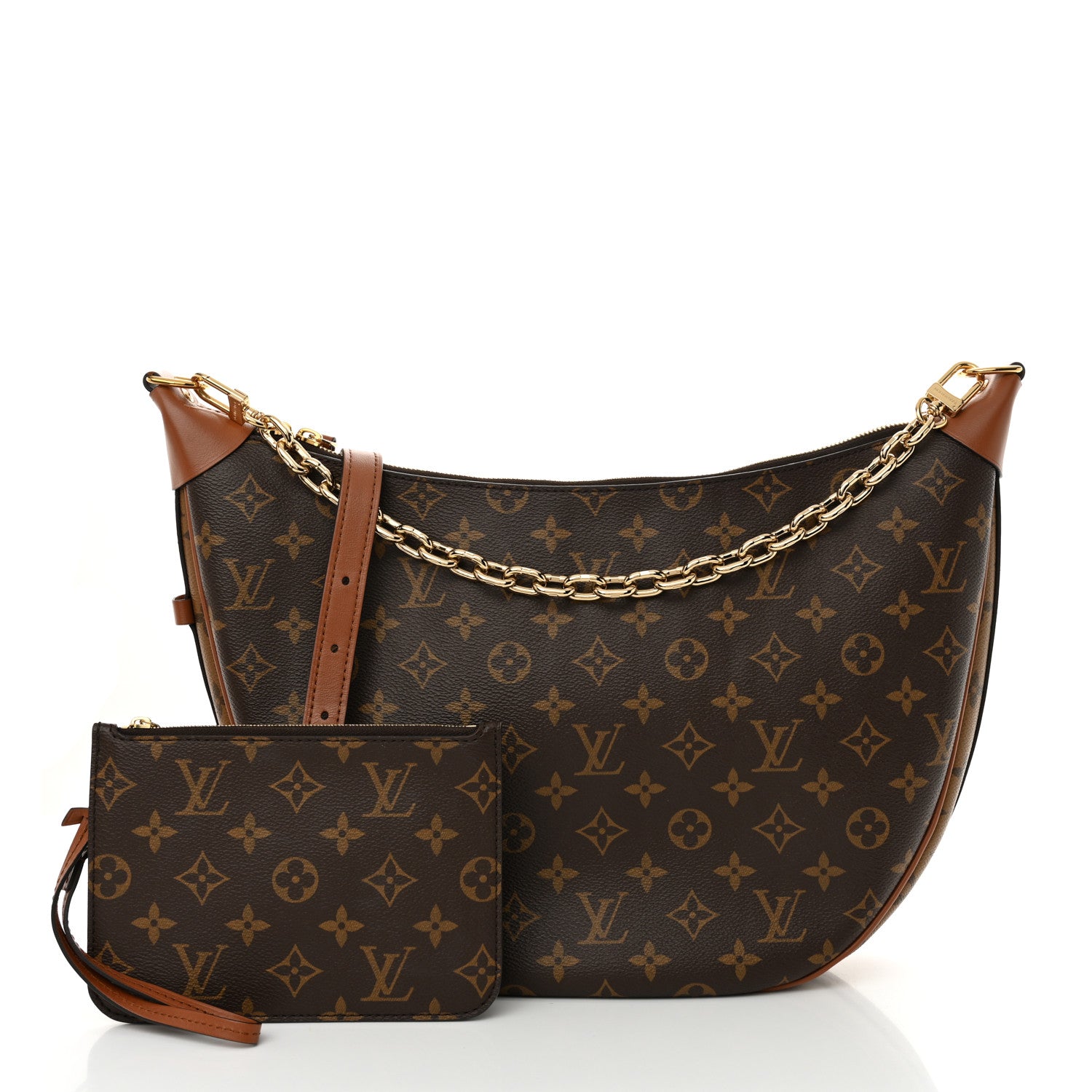 Louis Vuitton Reverse Monogram Loop Hobo 3 of 10