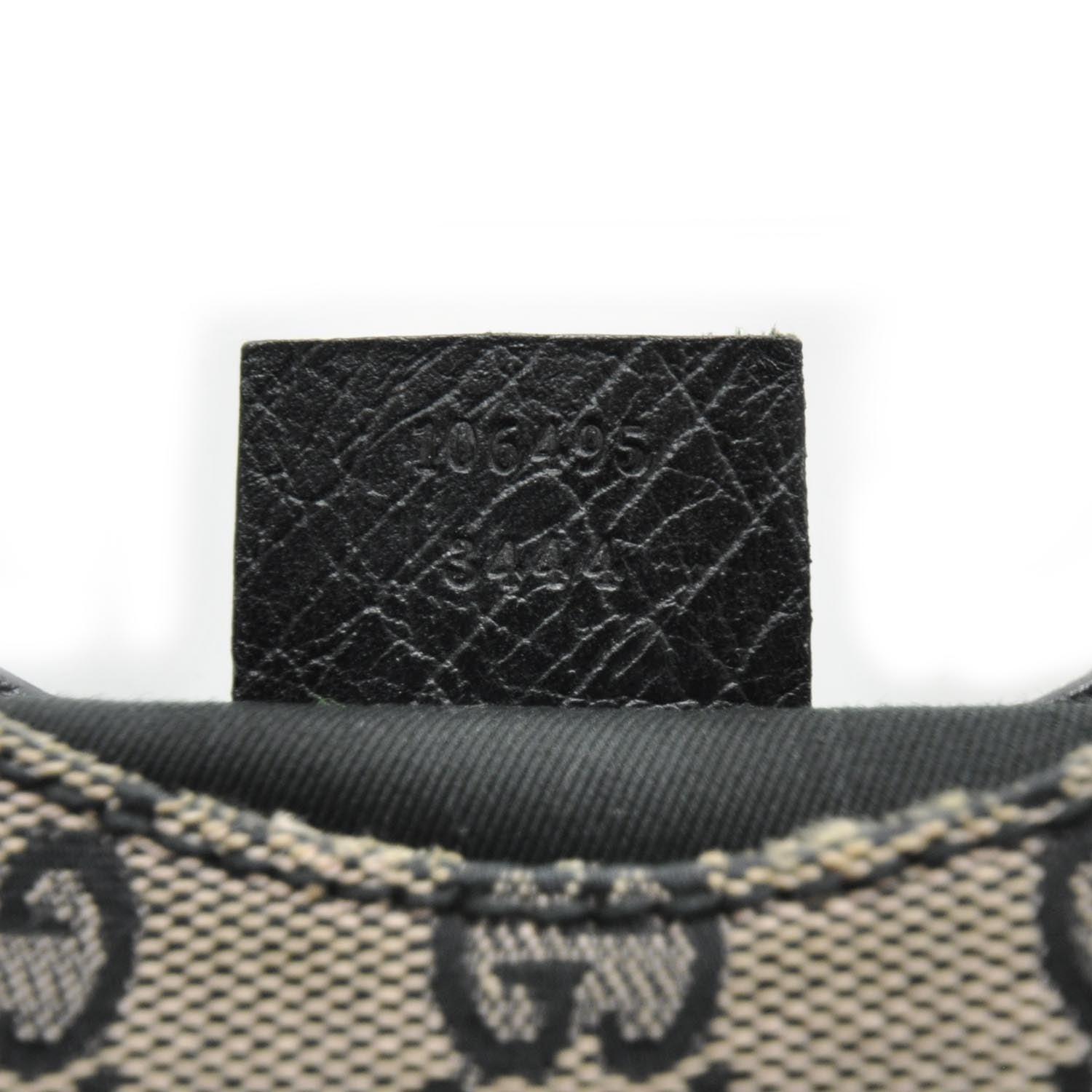 Gucci Monogram Wooden Handle Shoulder Bag 8 of 9