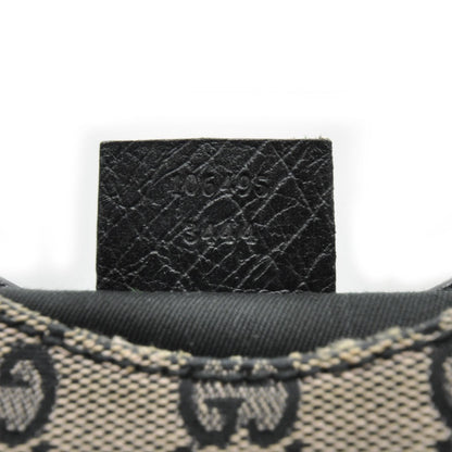 Gucci Monogram Wooden Handle Shoulder Bag 8 of 9