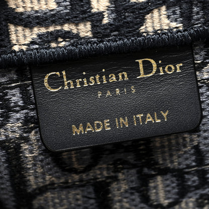 Christian Dior Oblique Medium Book Tote Blue Multicolor 6 of 10