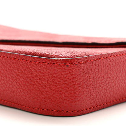 Louis Vuitton Empreinte Pochette Felicie Chain Wallet Scarlet 10 of 10