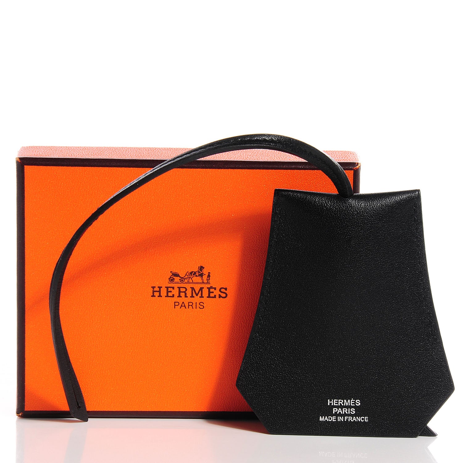 Hermes Swift Narcisse Mirror Clochette Black 5 of 5