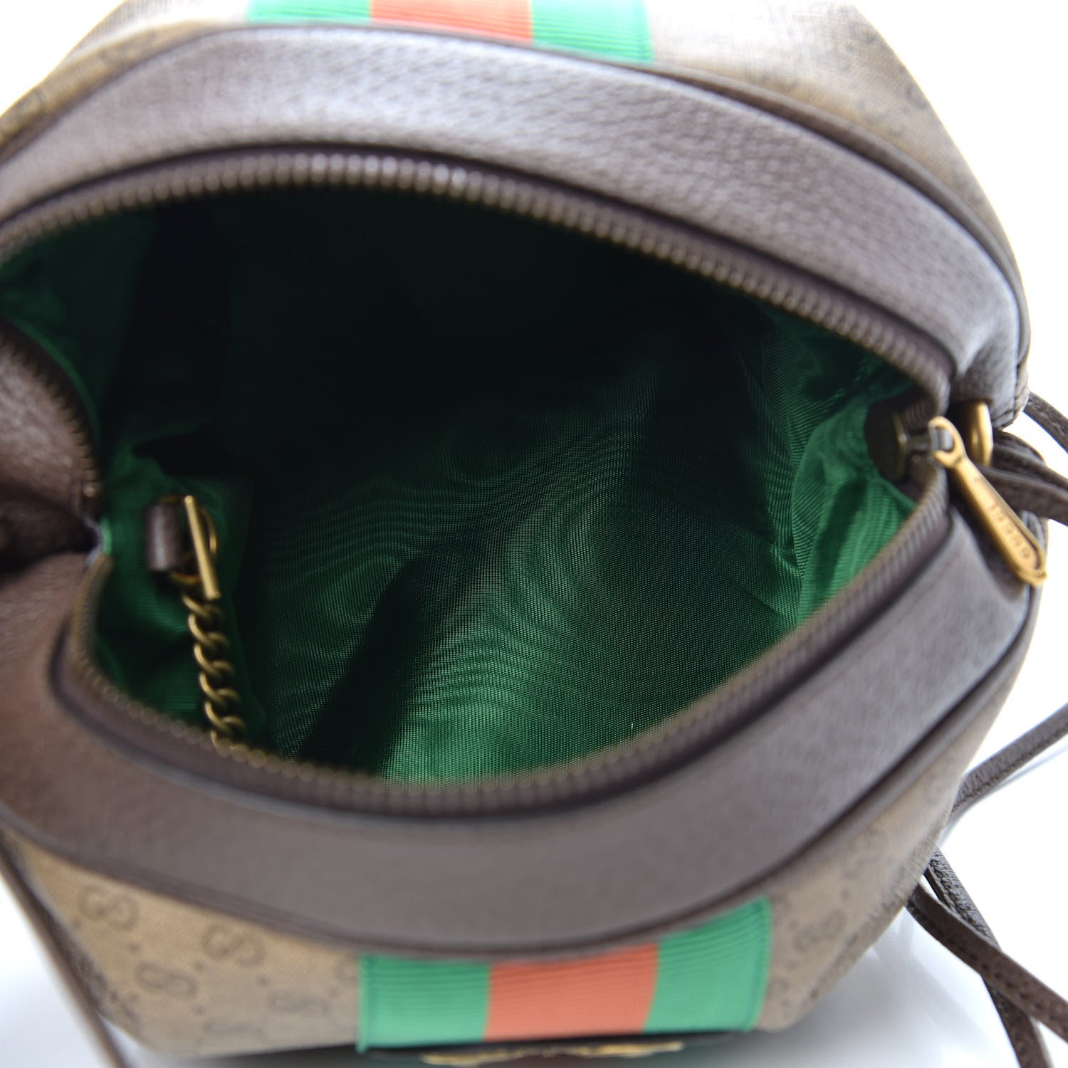 Gucci Mini Vintage GG Supreme Monogram Web Butterfly New Candy Crossbody Beige New Acero 5 of 9