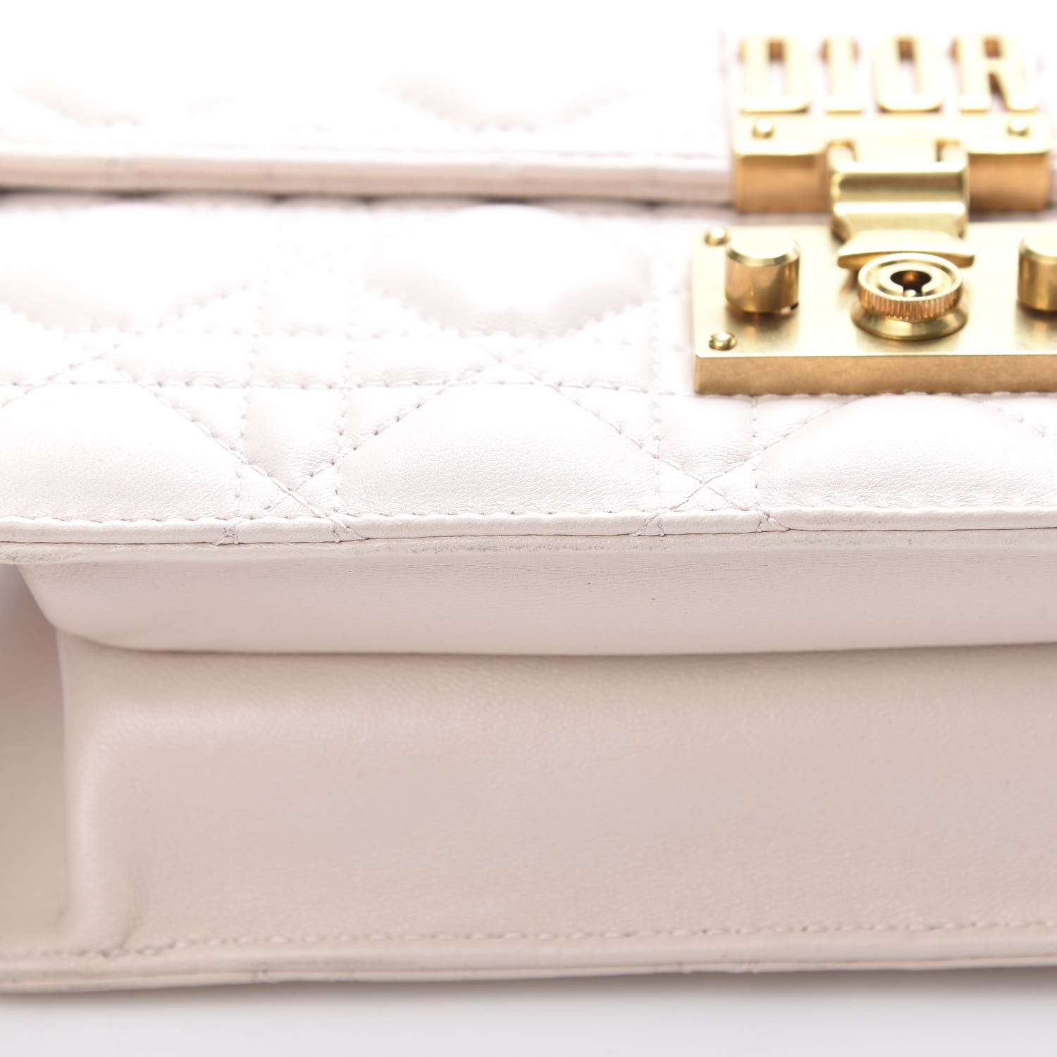 Christian Dior Lambskin Cannage Large Dioraddict Flap Rose Poudre 11 of 12