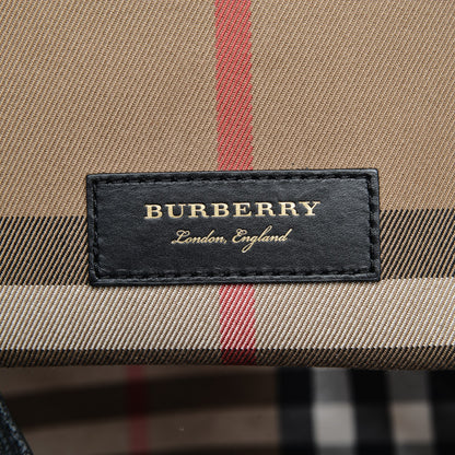 Burberry Grainy Calfskin Medium Honeybrook Tote Black 6 of 7