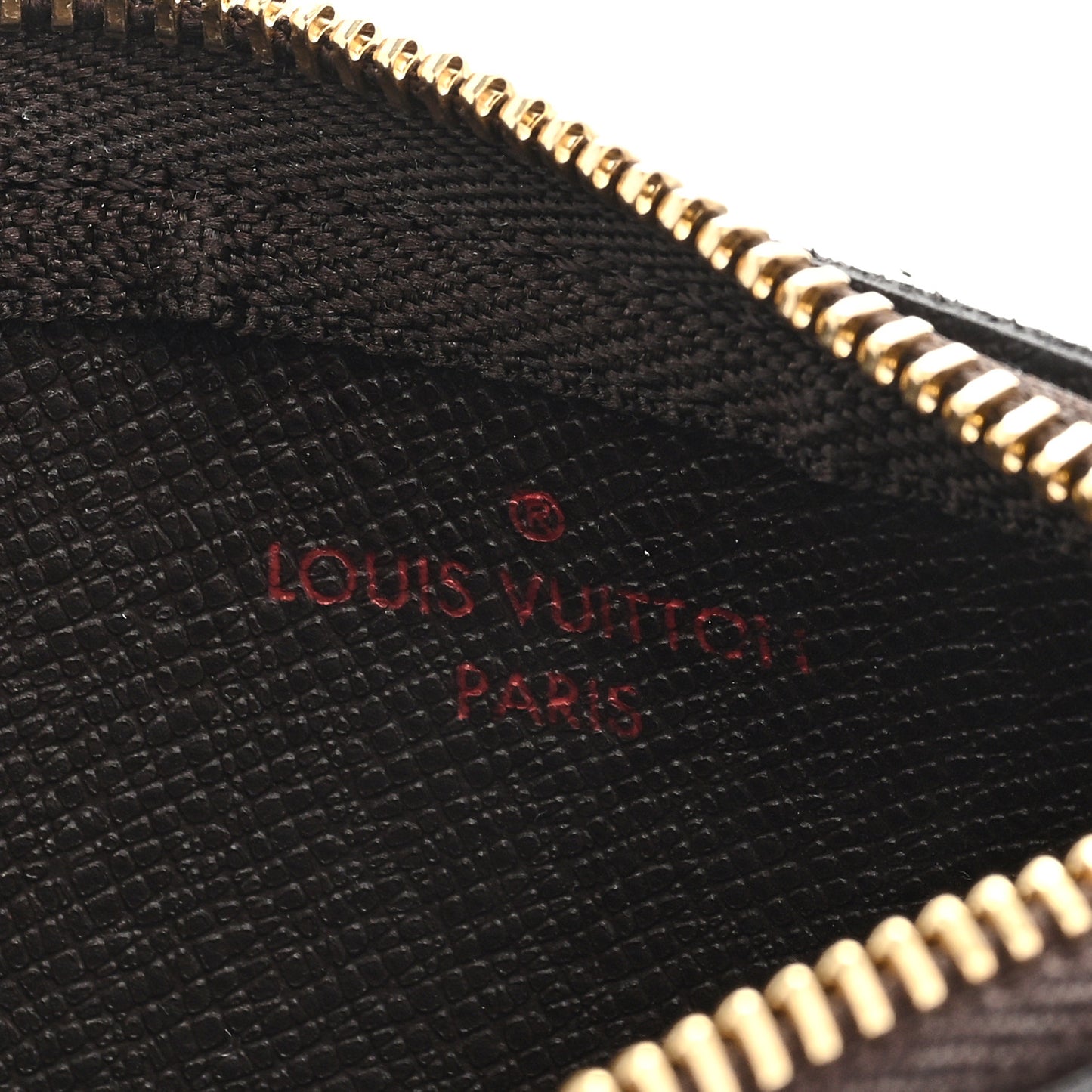 Damier Ebene Key Pouch