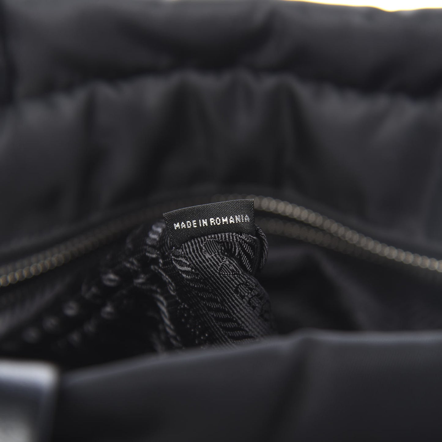 Tessuto Nylon Bomber Tote Black