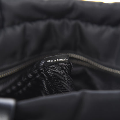 Prada Tessuto Nylon Bomber Tote Black 7 of 10