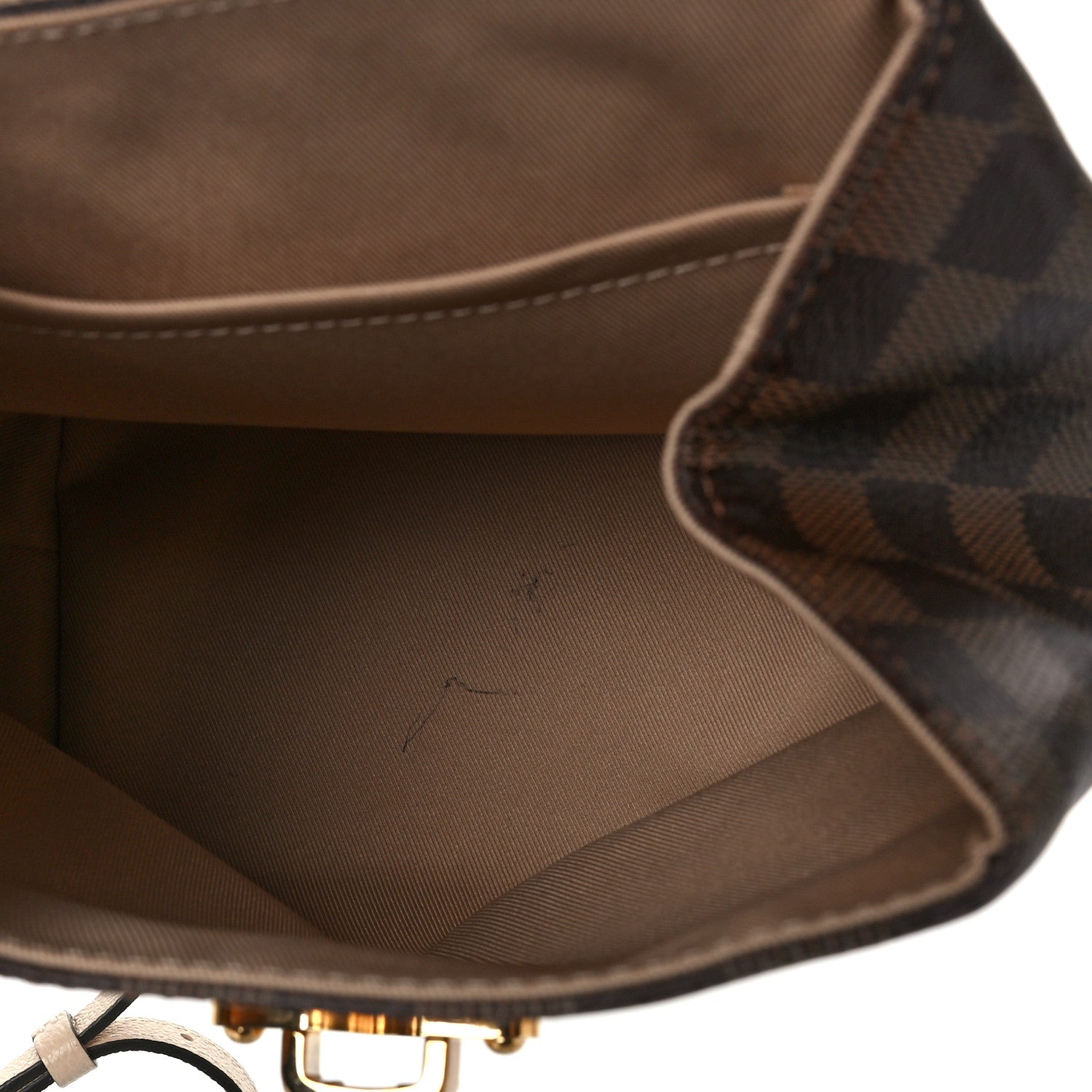 Louis Vuitton Damier Ebene Clapton Backpack Creme 5 of 8