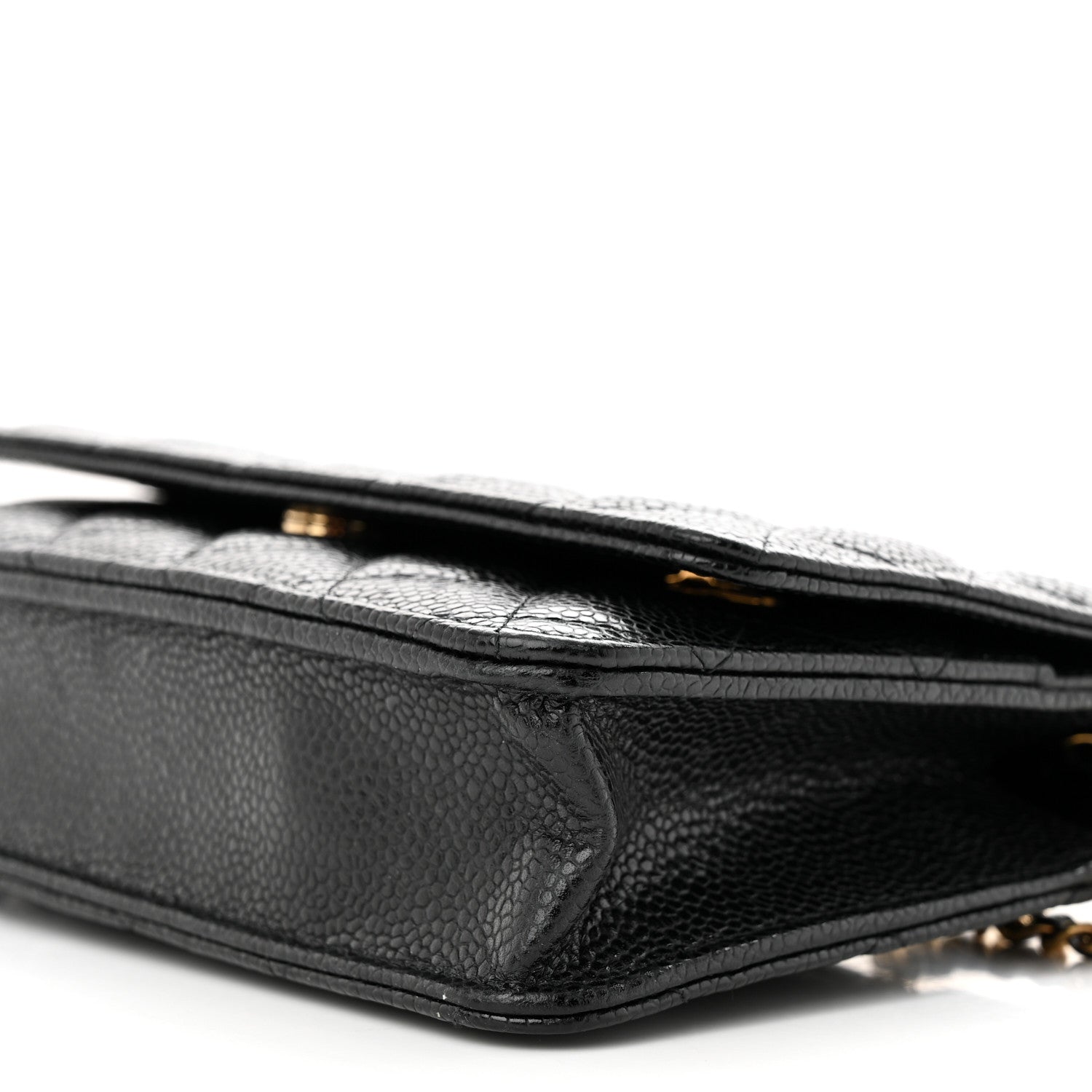 Chanel Caviar Quilted Wallet on Chain WOC Black 11 of 13