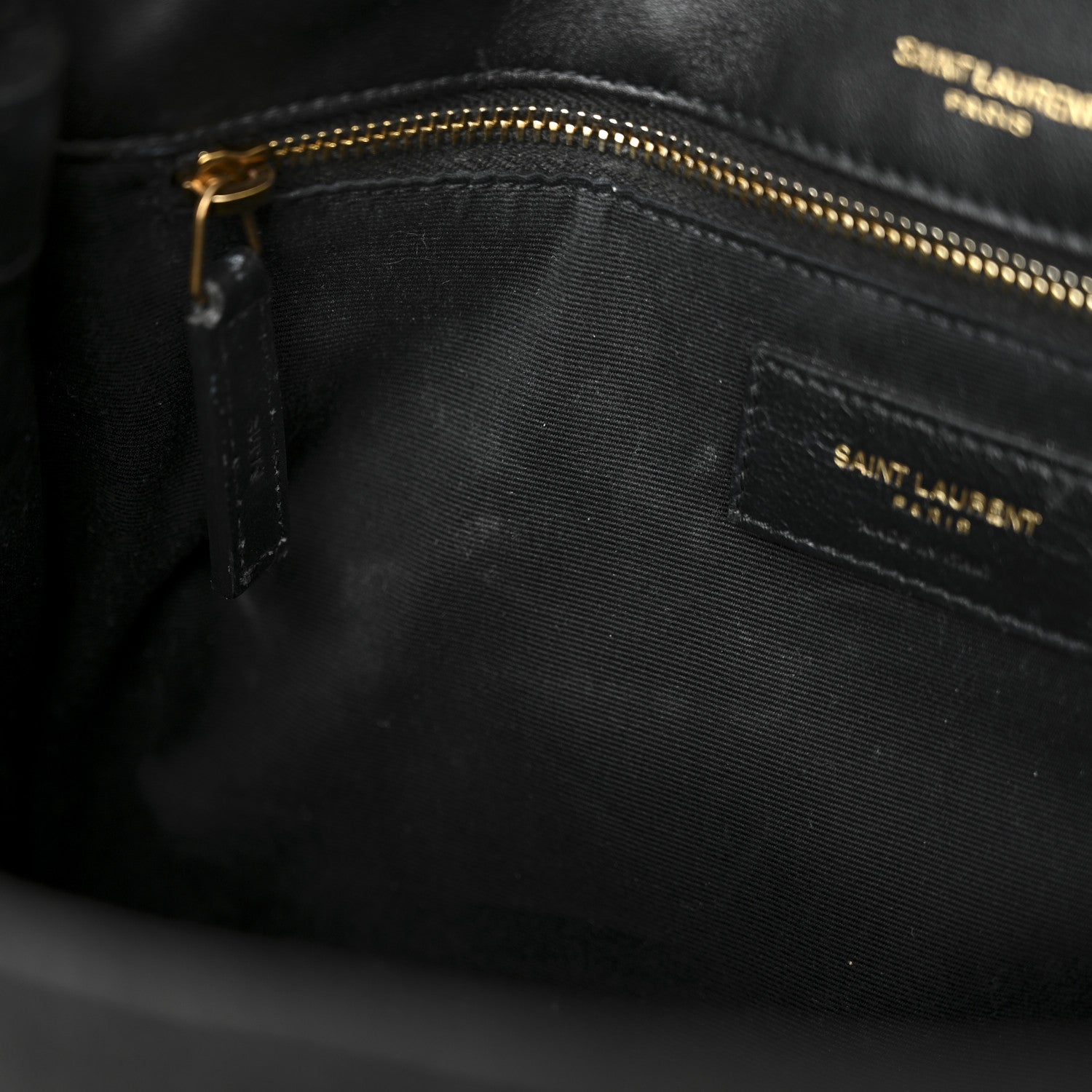 Saint Laurent Boucle Tweed Monogram Medium Niki Chain Satchel Black 11 of 12