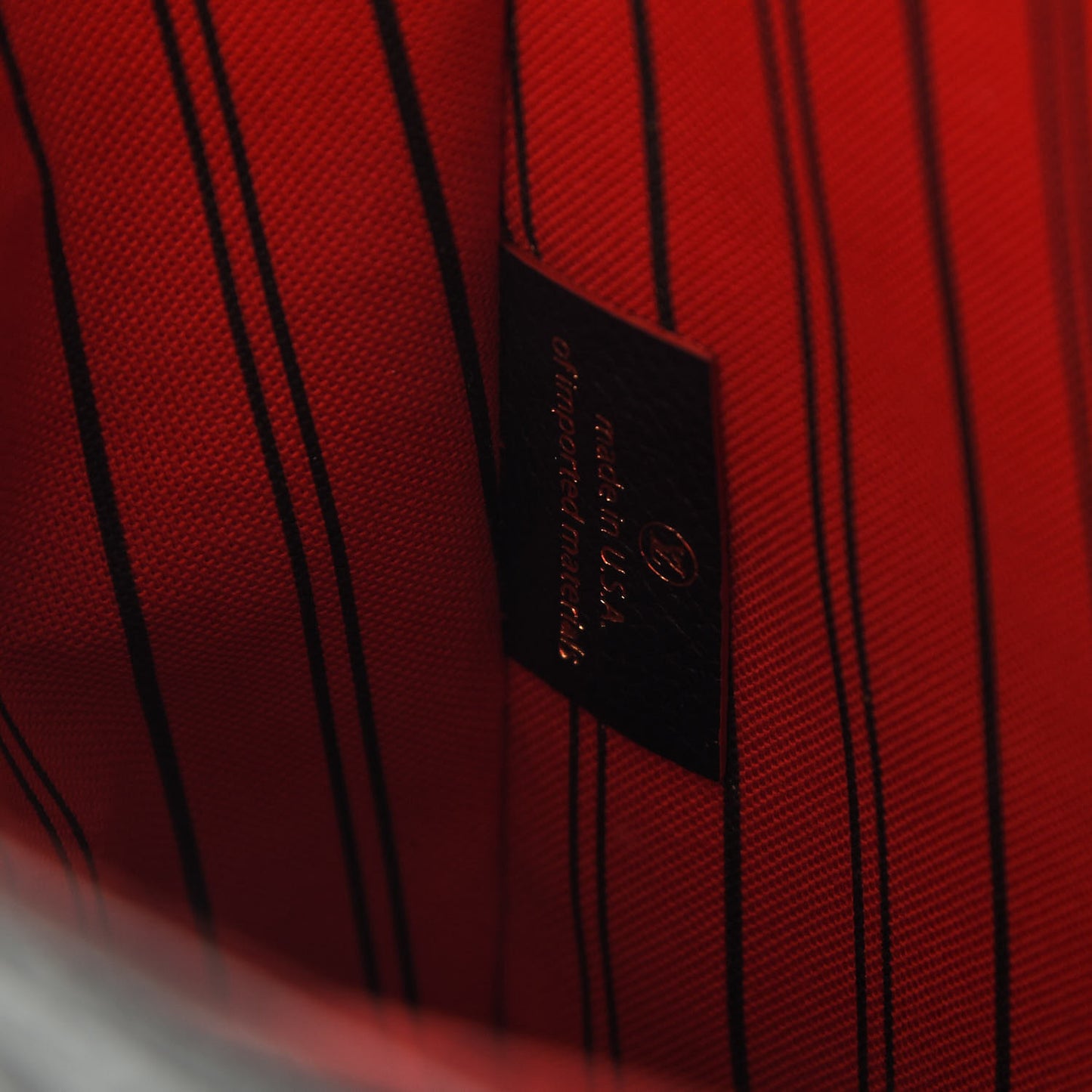 Empreinte Pochette Metis Marine Rouge