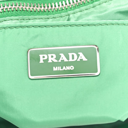 Prada Tessuto Nylon Floral Print Tote Pink 5 of 9