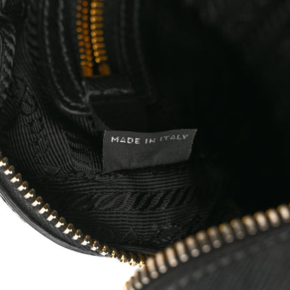 Prada Saffiano Lux Camera Case Crossbody Bag Black 8 of 15