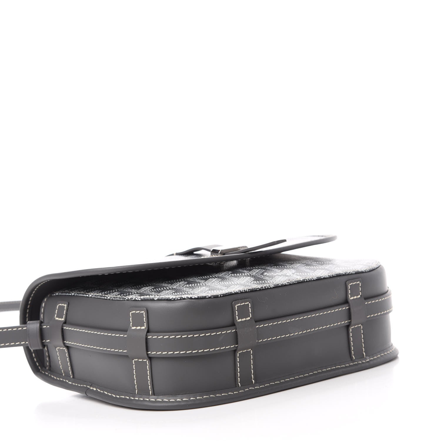 Goyard Goyardine Belvedere II PM Messenger Bag Gray 4 of 9