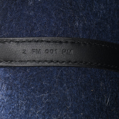 Hermes Feutre Swift Picotin Lock 22 MM Bleu Nuit Black 6 of 9