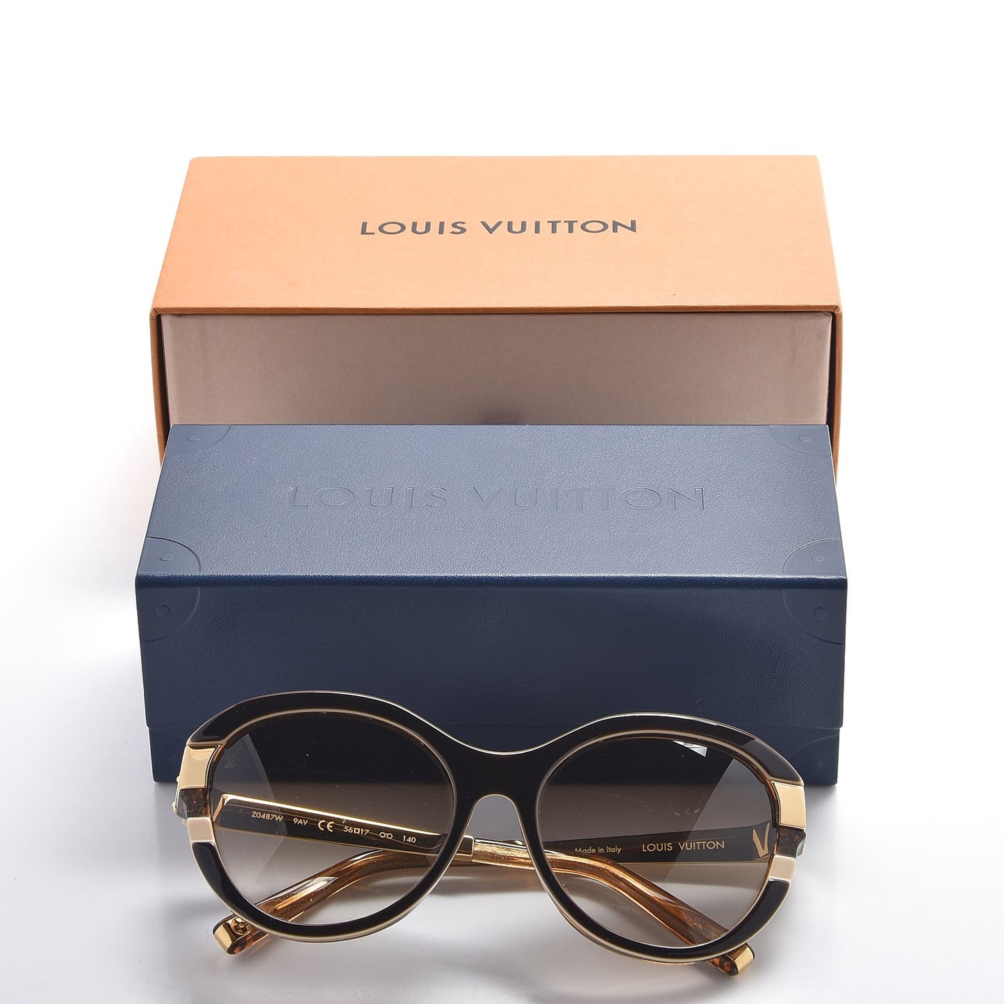 Petit Soupcon Cat Eye Sunglasses Z0487W Brown