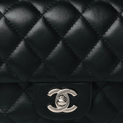 Chanel Calfskin Quilted CC Uniform Flap Belt Bag Black 7 of 9