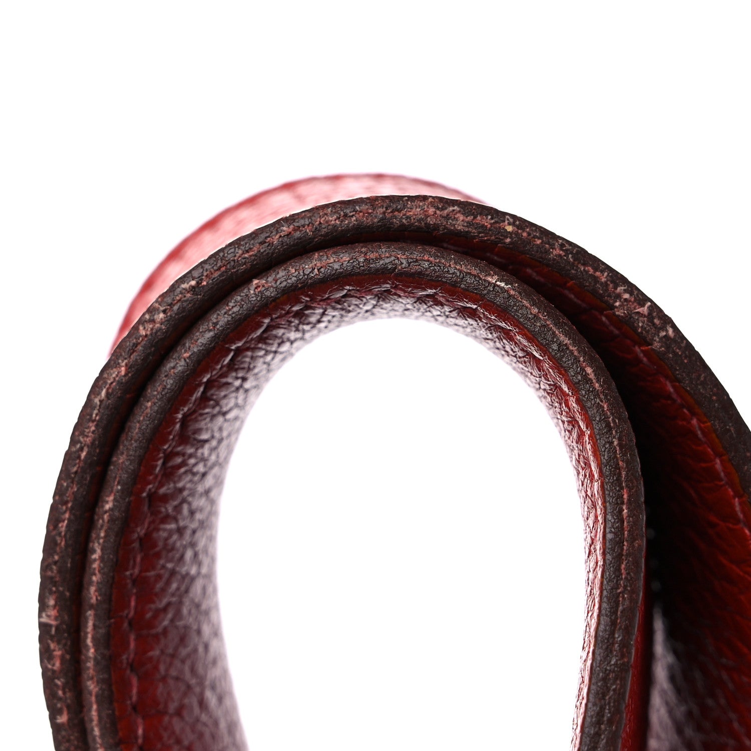 Hermes Taurillon Clemence Picotin 26 GM Rouge Casaque 16 of 17