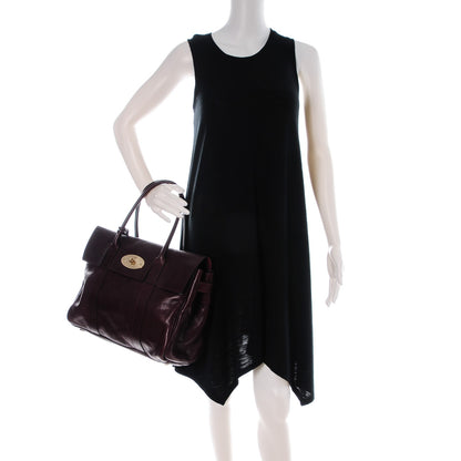 Mulberry Natural Leather Bayswater Oxblood 2 of 9