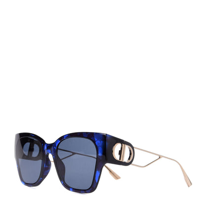 Christian Dior Acetate Rectangular 30 Montaigne 1 Sunglasses Blue 1 of 4