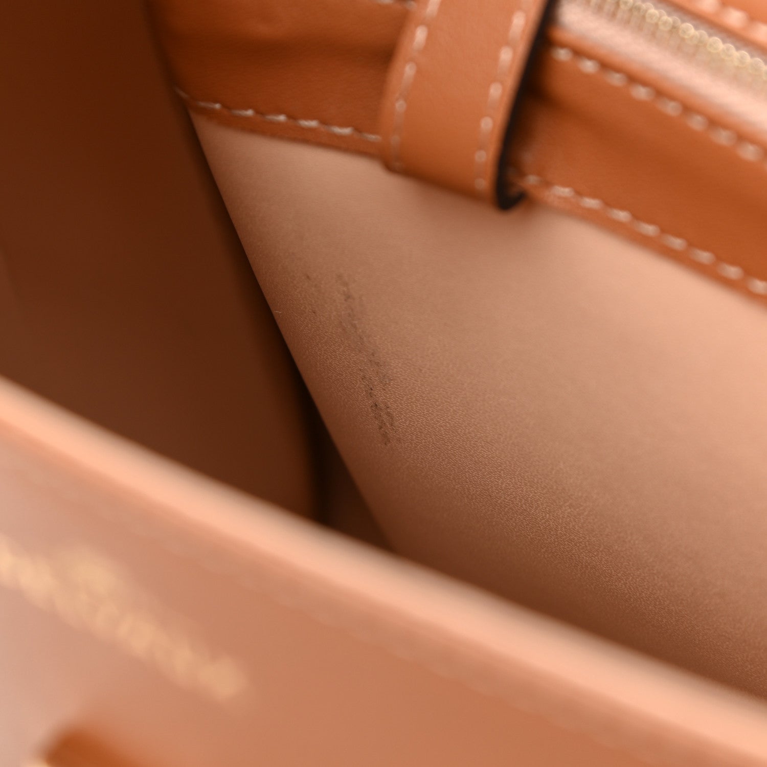 Delvaux Calfskin MM Tempete Satchel Camel 11 of 11