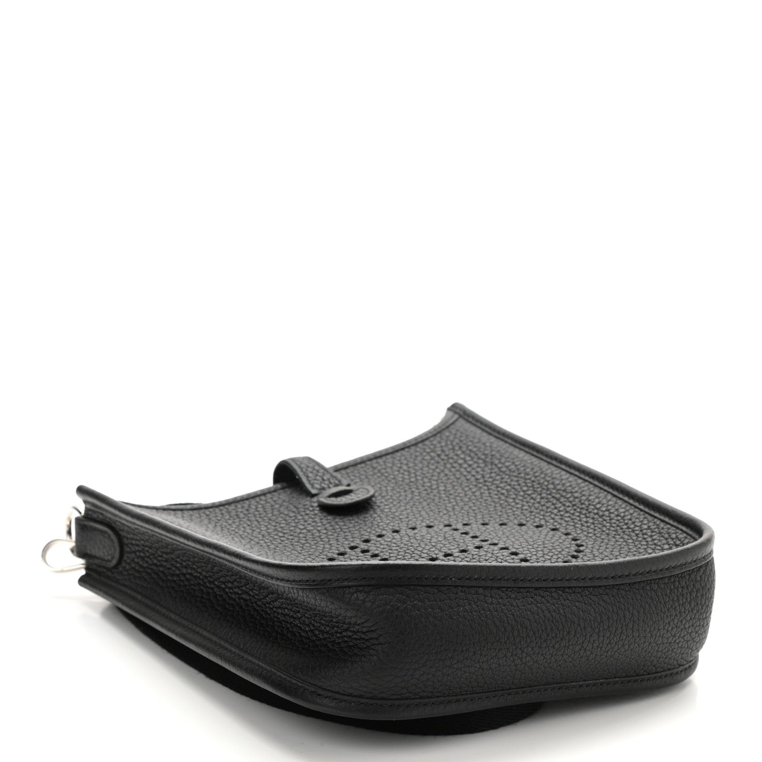 Hermes Taurillon Clemence Evelyne TPM Black 4 of 11