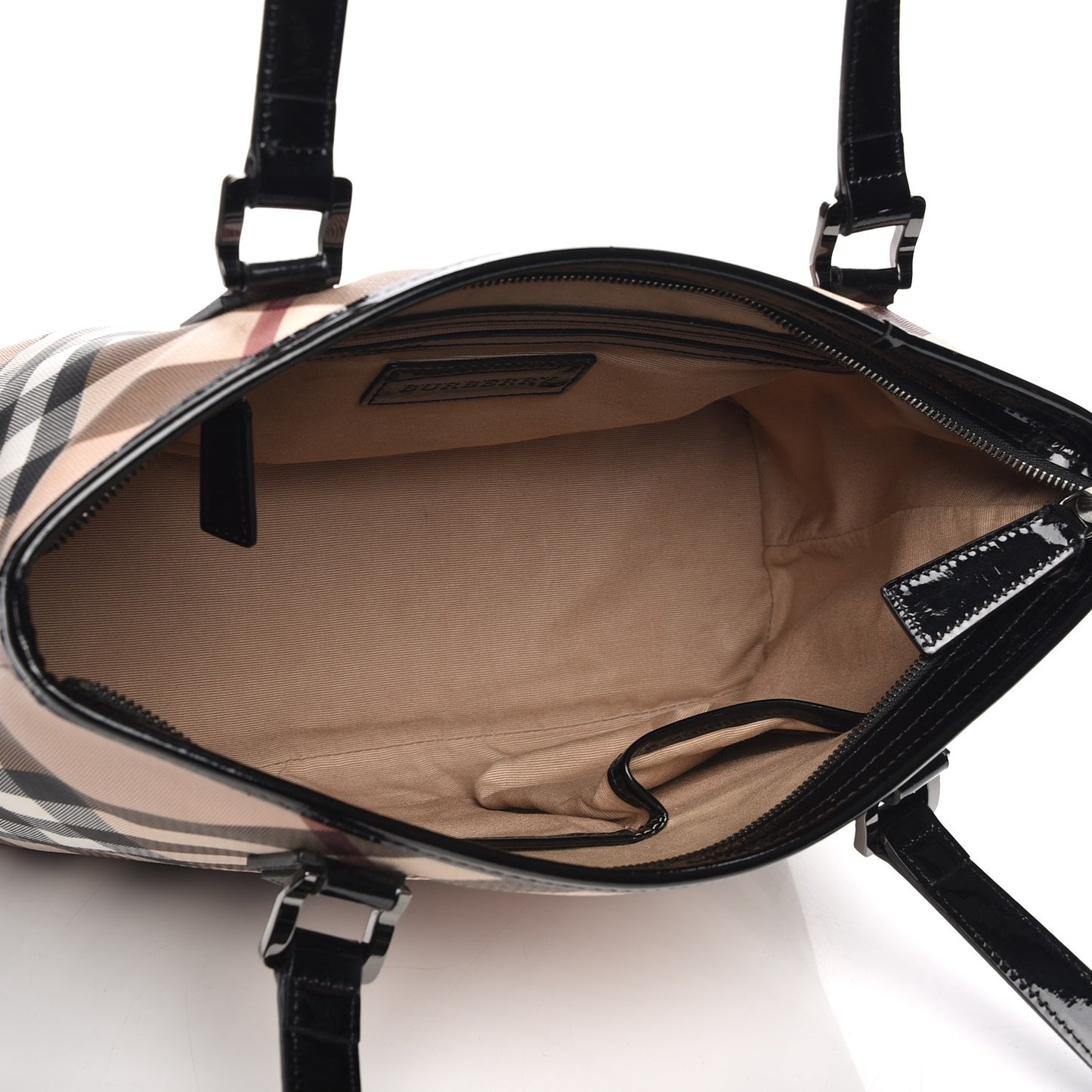 Supernova Check Regent Tote Black