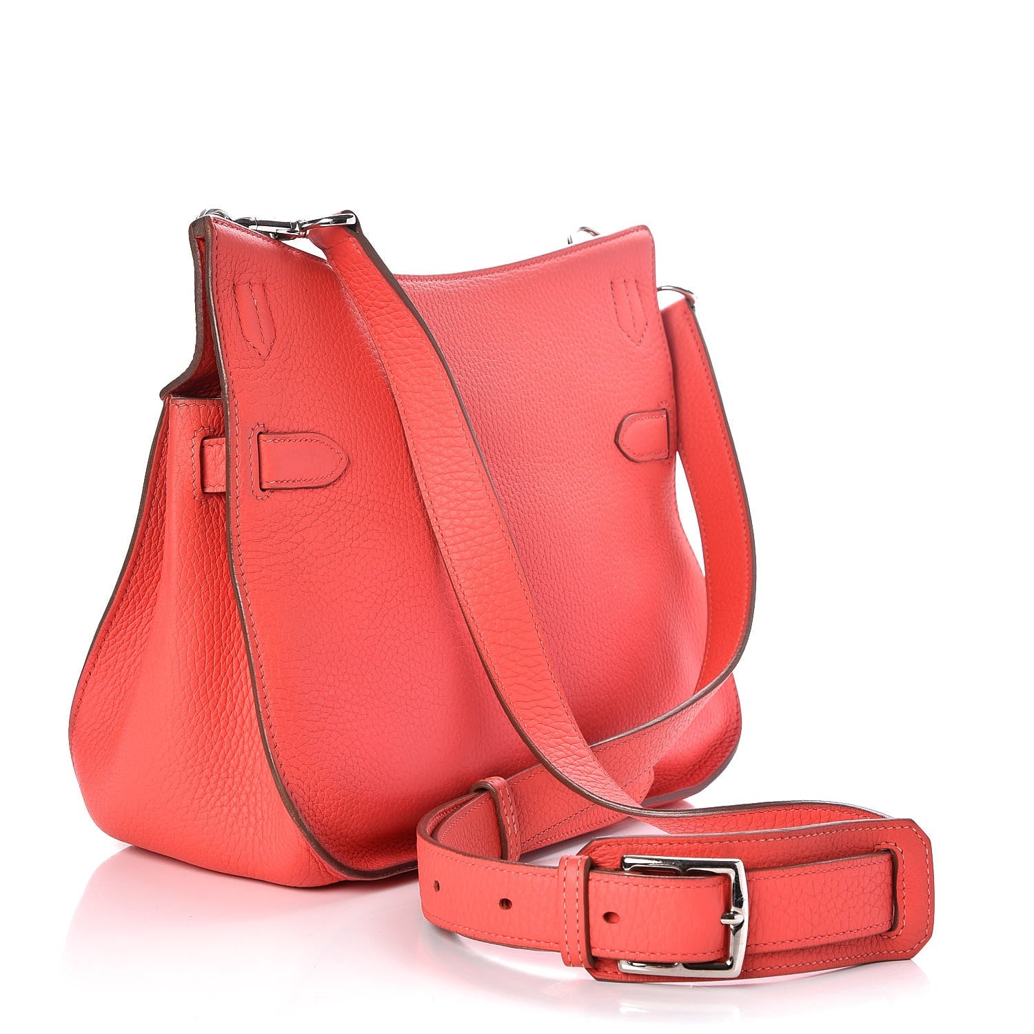 Hermes Taurillon Clemence Jypsiere 28 Rose Jaipur 3 of 7