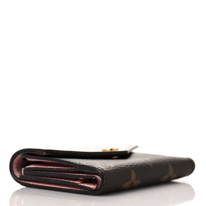 Louis Vuitton Monogram Zoe Wallet Rose Ballerine 4 of 8