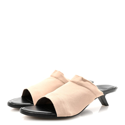 Balenciaga Stretch Knit Mule Sandal 37 Beige 4 of 8