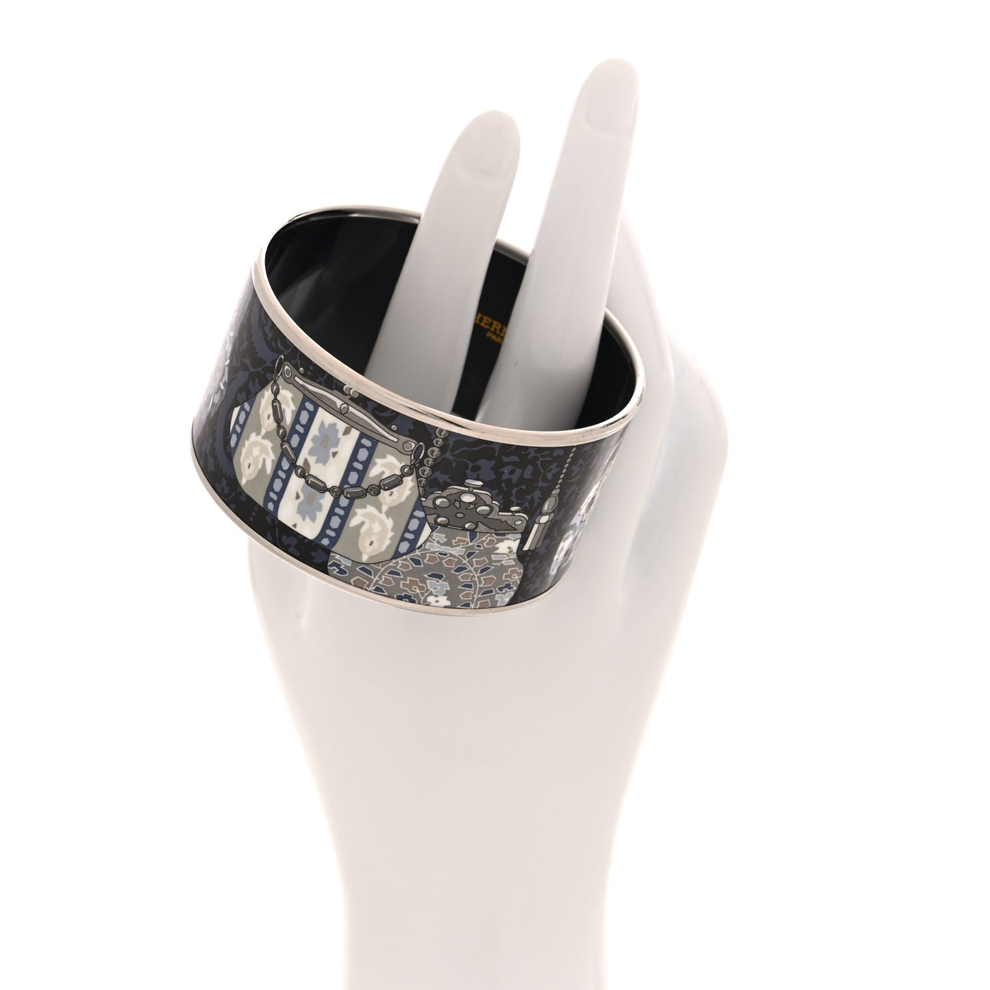 Enamel Printed Cachemire de Tamara Extra Wide Bracelet 70