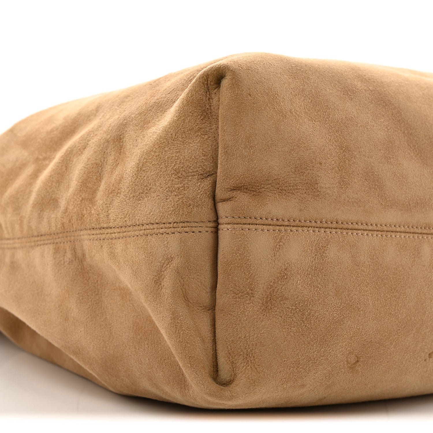 Balenciaga Suede Strike Hold Hobo Natural 10 of 15